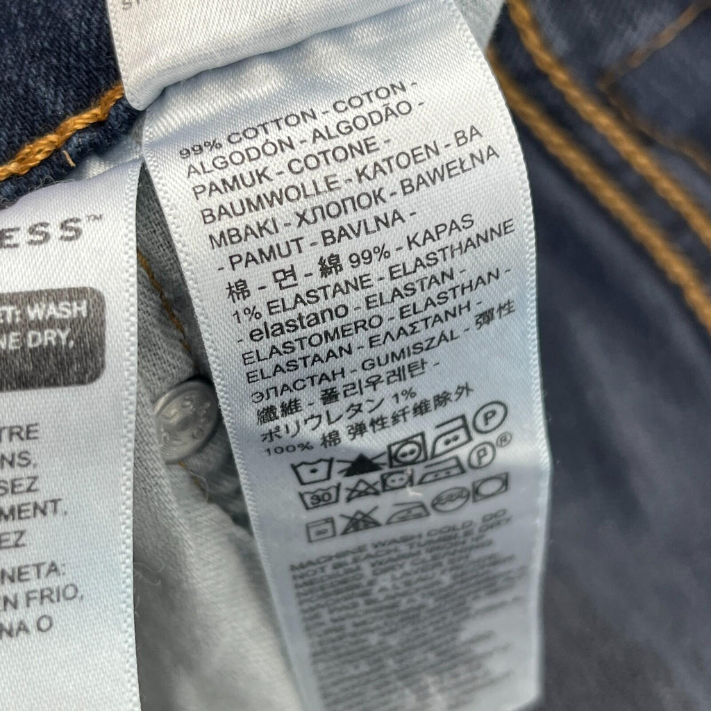 Levis 512 Slim Jeans W30" *L29" Men Blue Stretch Red Tab Zip Fly