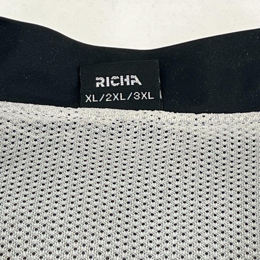 Richa Sleeveless Safety Motorcycle Jacket Motorbike Vest Hi-Vis Yellow XL-3XL
