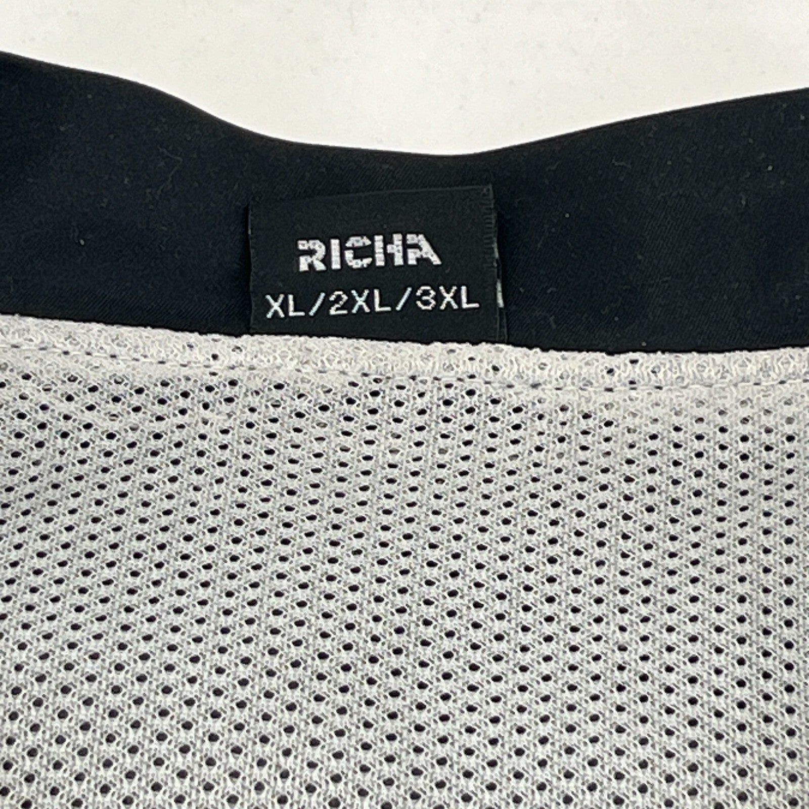 Richa Sleeveless Safety Motorcycle Jacket Motorbike Vest Hi-Vis Yellow XL-3XL