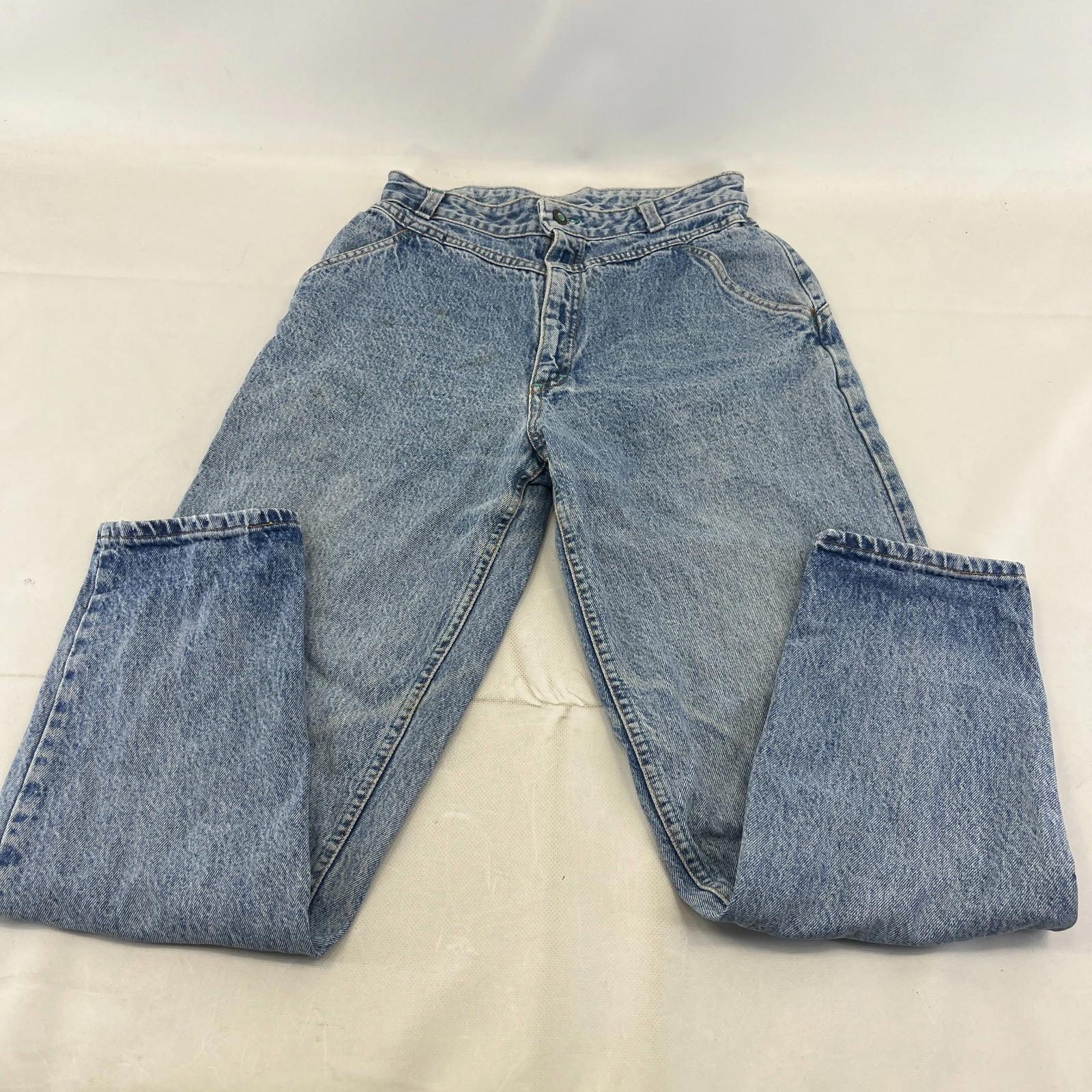 Lee Women's Mom Jeans Loose Fit Tapered Leg Blue Stonewash W30" L30"