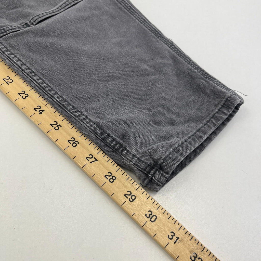 Carhartt Women’s Straight Stretch Workwear Jeans in Grey size 14 - Leg 30"