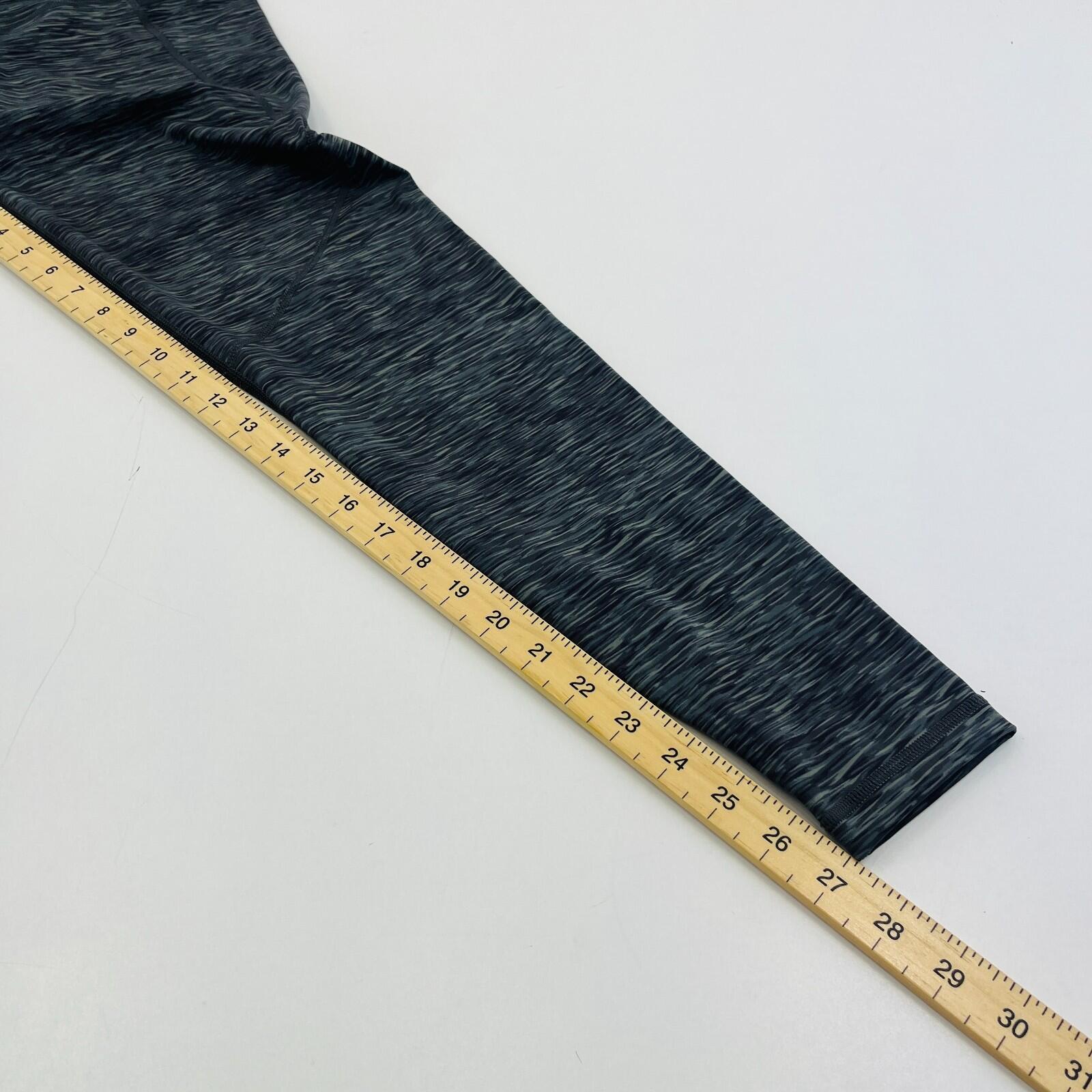 Sweaty Betty Power Full Length Leggings UK L Grey/Green Micro Camo Print Gym Run