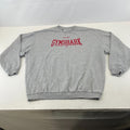 Gymshark Lifting Essentials Grey Pullover Sweatshirt size Large Oversized