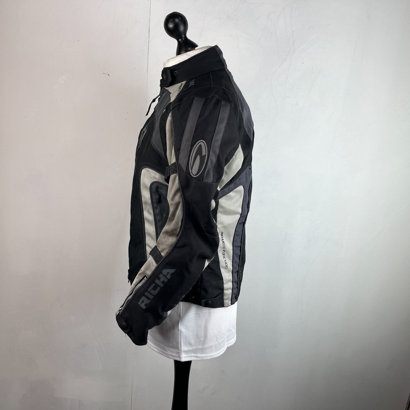 Richa Women's Textile Summer Motorcycle Motorbike WP Jacket size Medium - VGC
