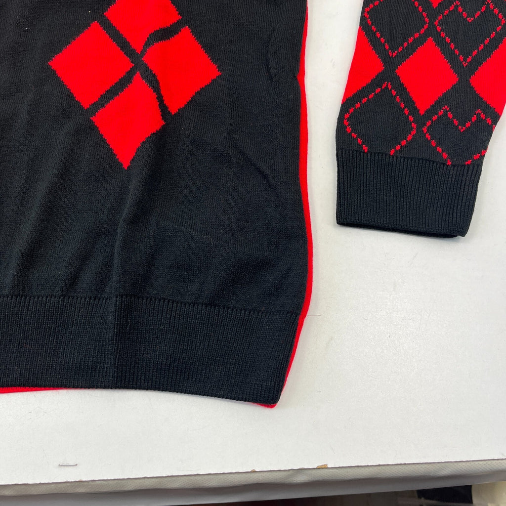 Batman Harley Quinn Xmas Christmas Jumper Sweater size XL Gotham Joker - New