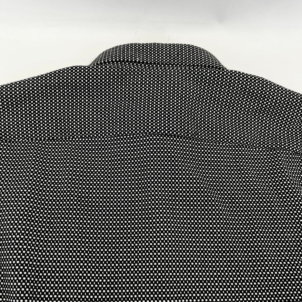 Ted Baker Men's Vintage Thick Heavy Black & White Shirt Mens Size 4