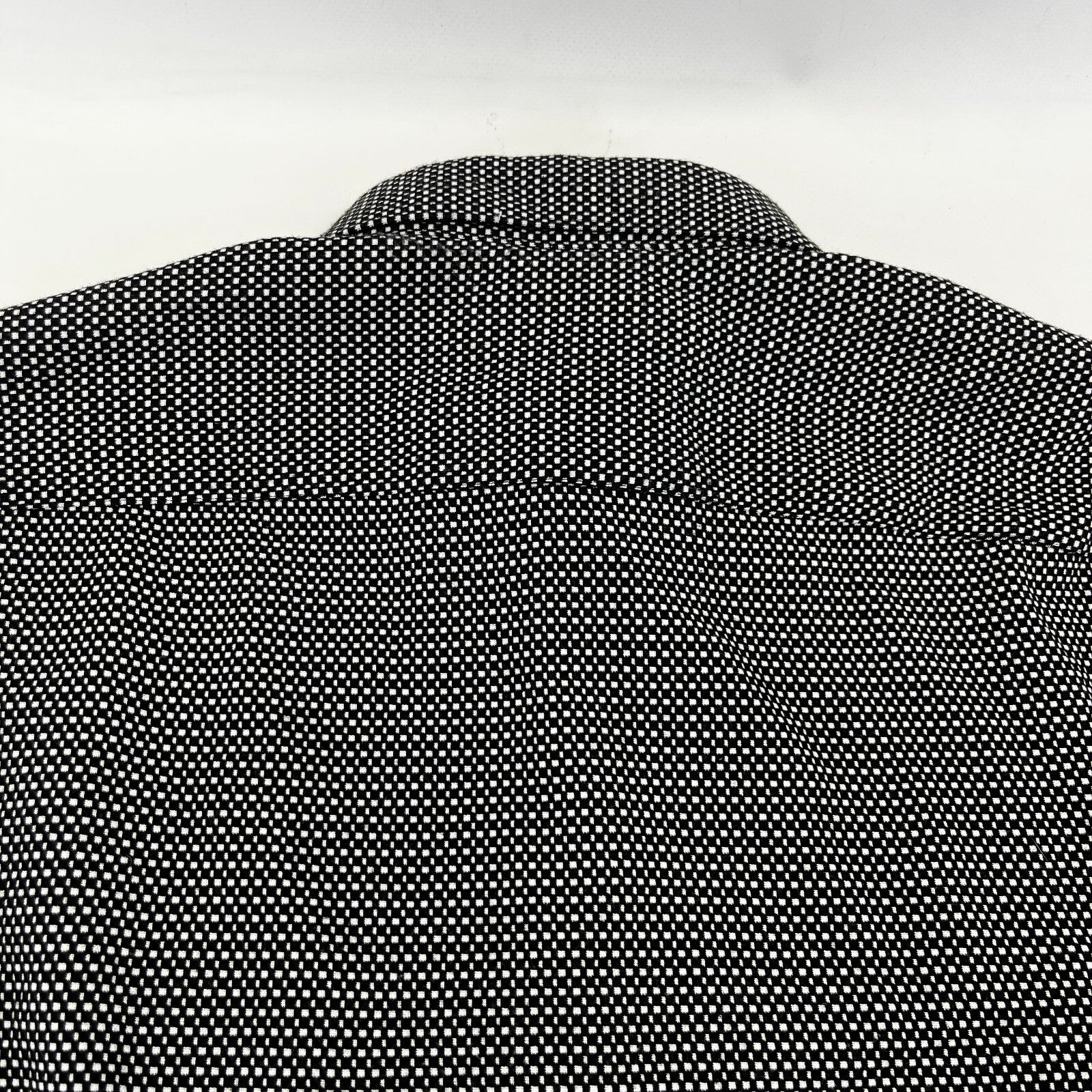 Ted Baker Men's Vintage Thick Heavy Black & White Shirt Mens Size 4