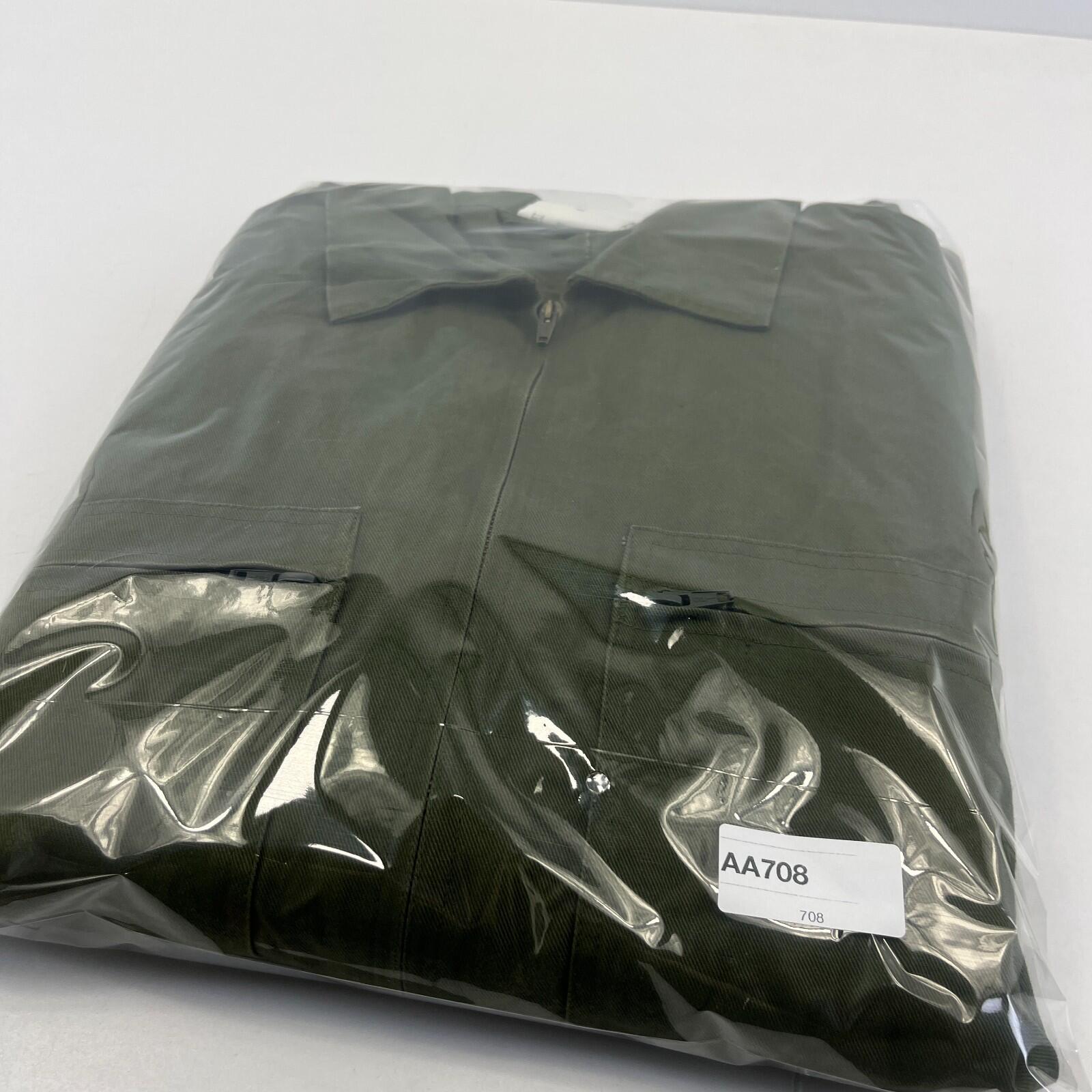 German Military Army Engineers Coveralls Olive Green Boiler Suit EU size 54