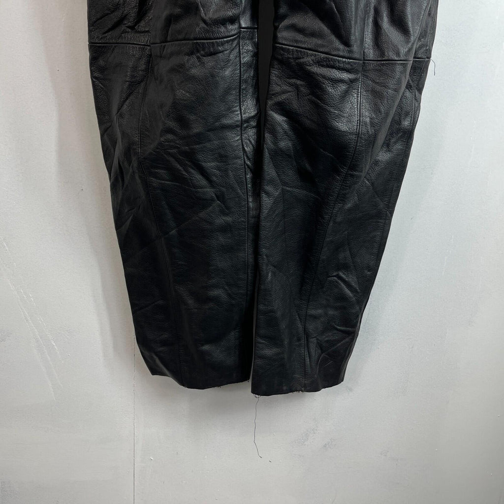 Super Rare Post WWII Military Motorcycle 1 Piece Leather Suit with Belt