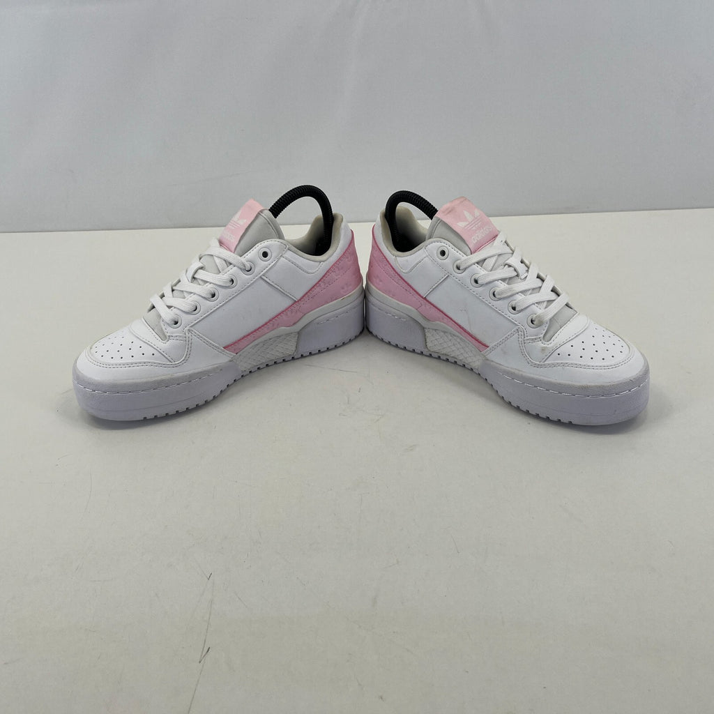 Adidas Forum Bold White & Baby Pink size UK 4 EU 36 2/3