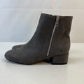 M&S Women’s Vegan Faux Suede Almond Toe Ankle Chelsea Boots Grey UK 5 EU 38