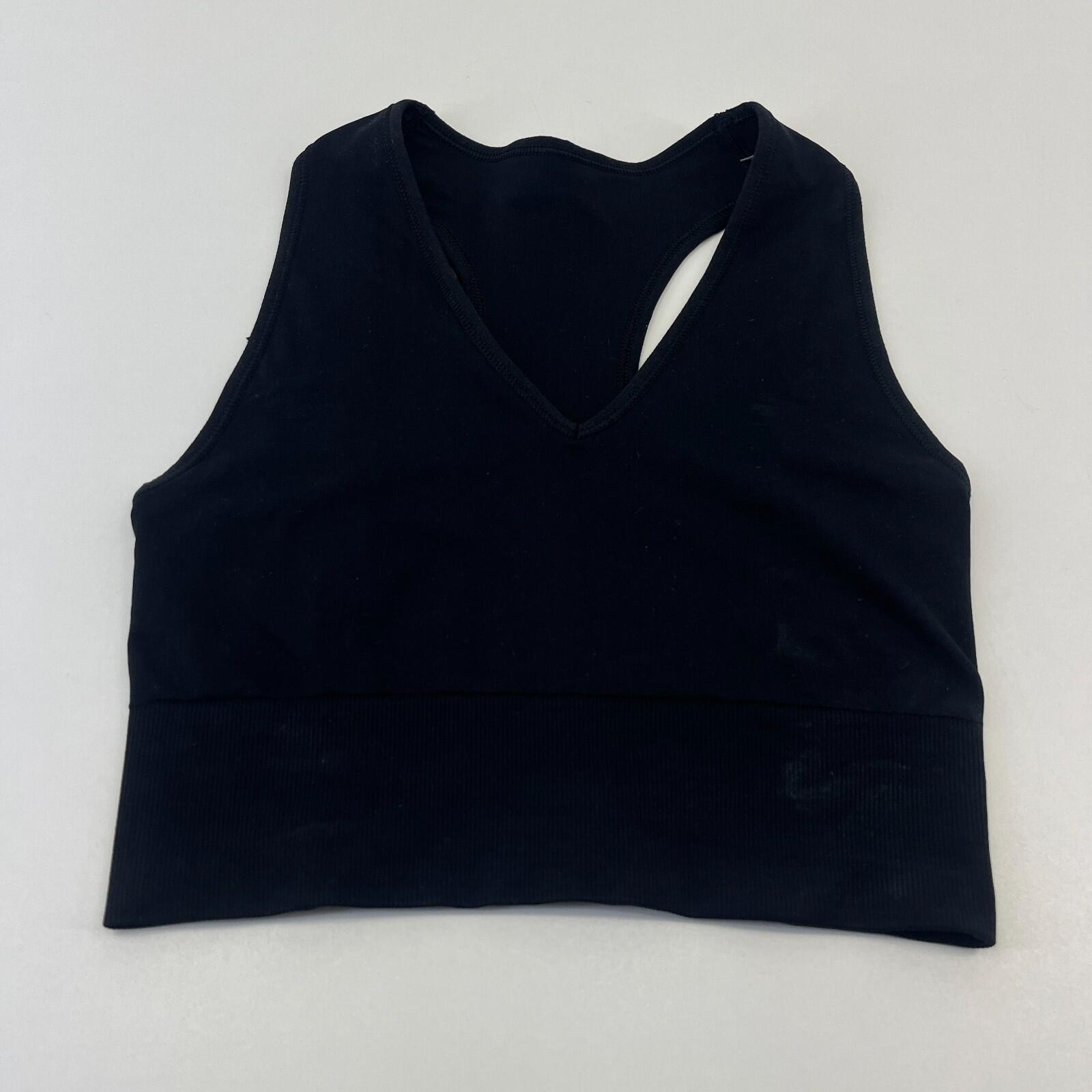Sweaty Betty Women’s Stamina Soft Touch Voop Bra Black size S/10 - NWOT