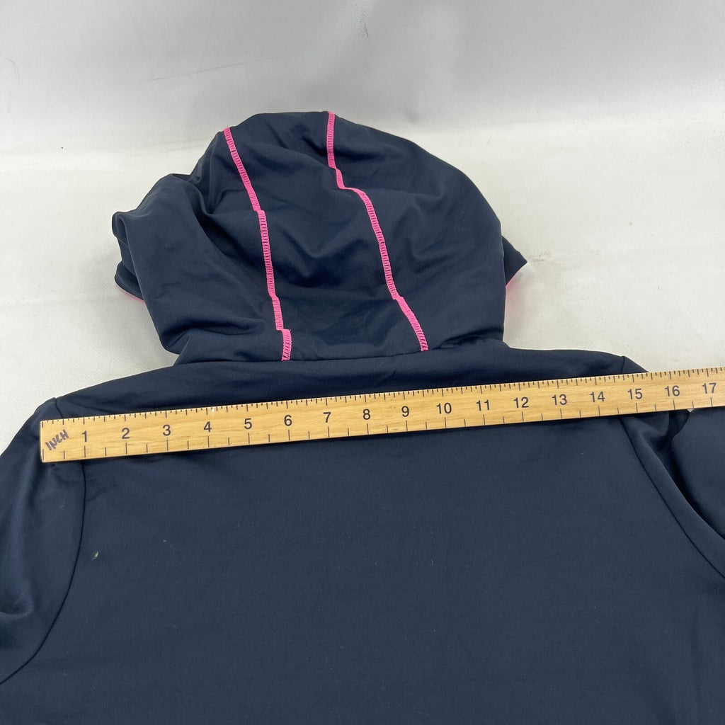 Superdry Tech Softshell Fleece Lined Jacket Black & Pink size M