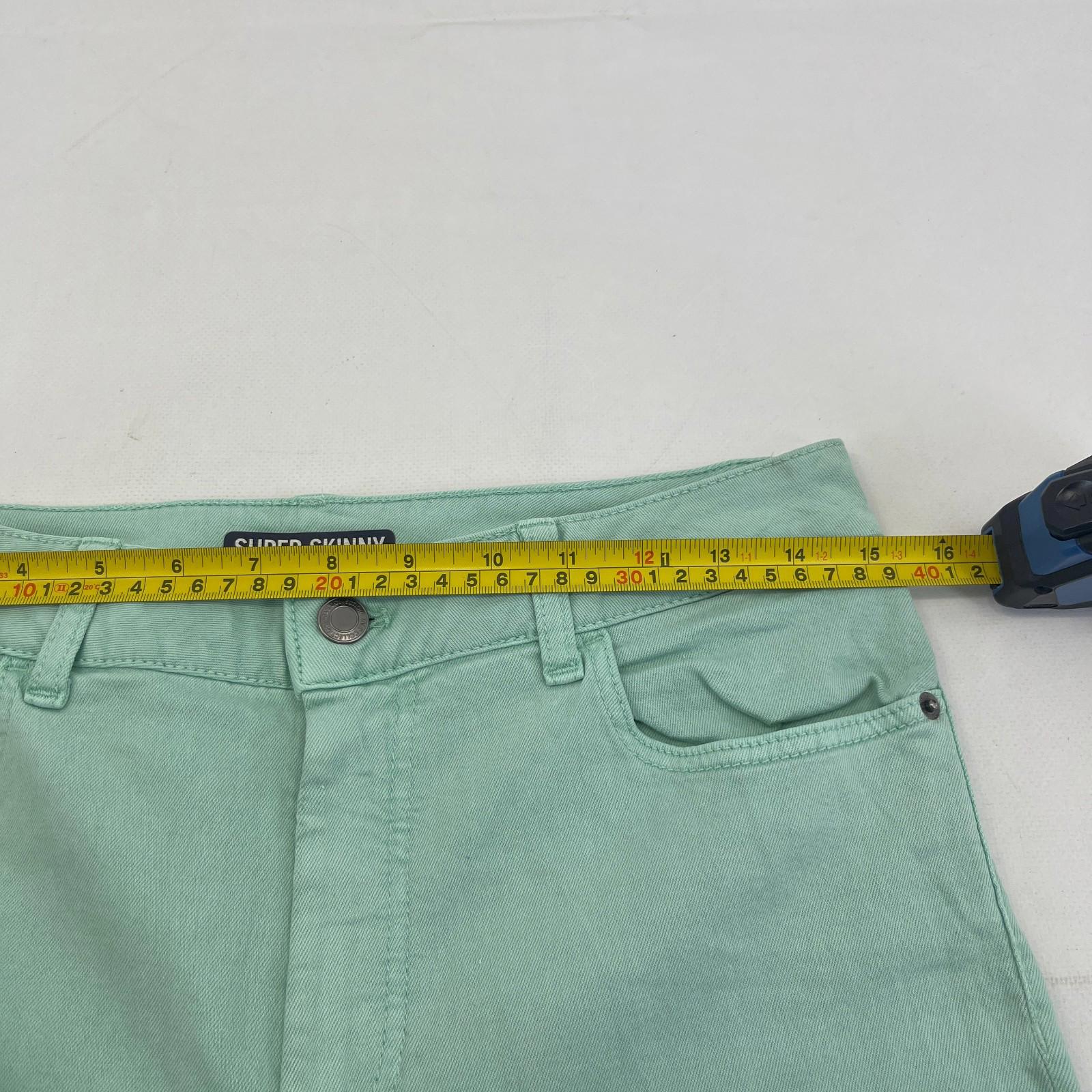 Marks & Spencer Mint Green Super Skinny Jeans - UK size 12R - BNWOT