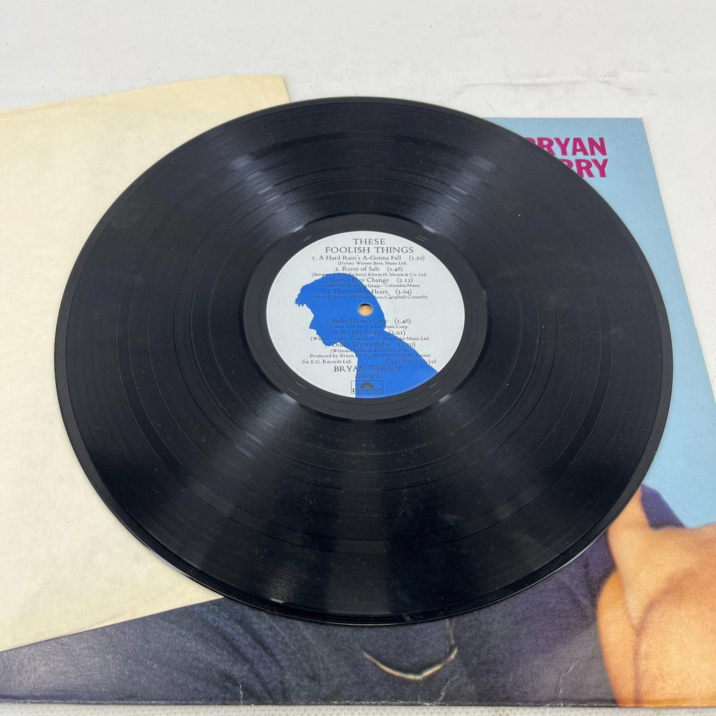 Bryan Ferry These Foolish Things Vinyl Record VG+/G Polydor 1973