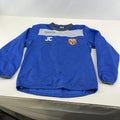 North Yorkshire Wildcats Waterproof Coach Pullover Top in Blue size M