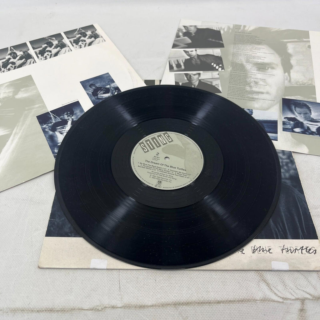 Sting The Dream Of The Blue Turtles UK 1985 EMI Vinyl Record Album LP VG+/G
