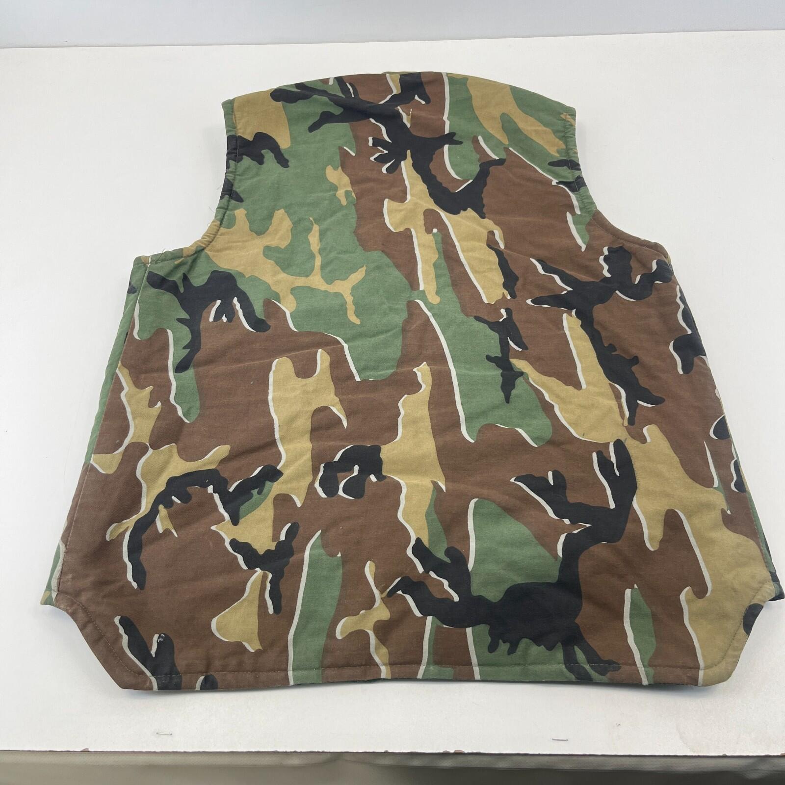 Black Arrow Men's Quilted Body Warmer Green Camo size Large