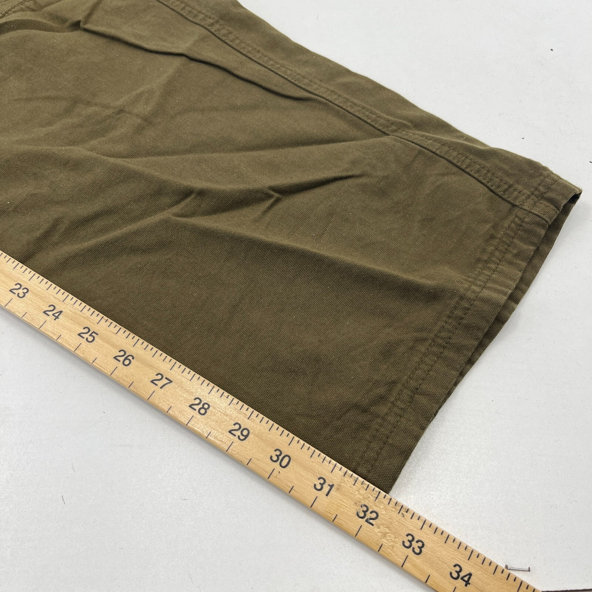 Kam Jeans Men's Cargo Pants Trousers Khaki Brown W48" L32"