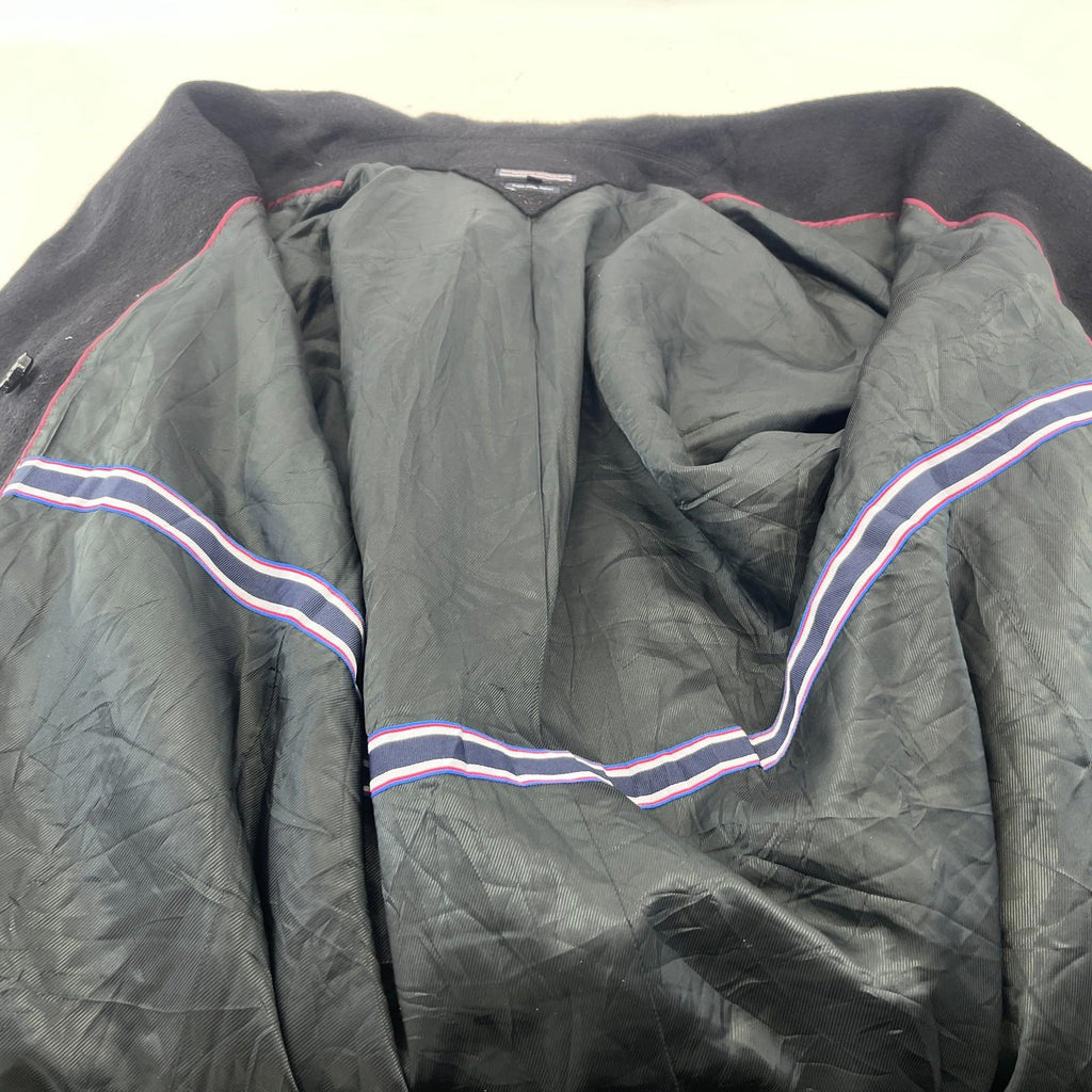 Tommy Hilfiger Women's Mohair Blend Coat Jacket size S Oversized Black