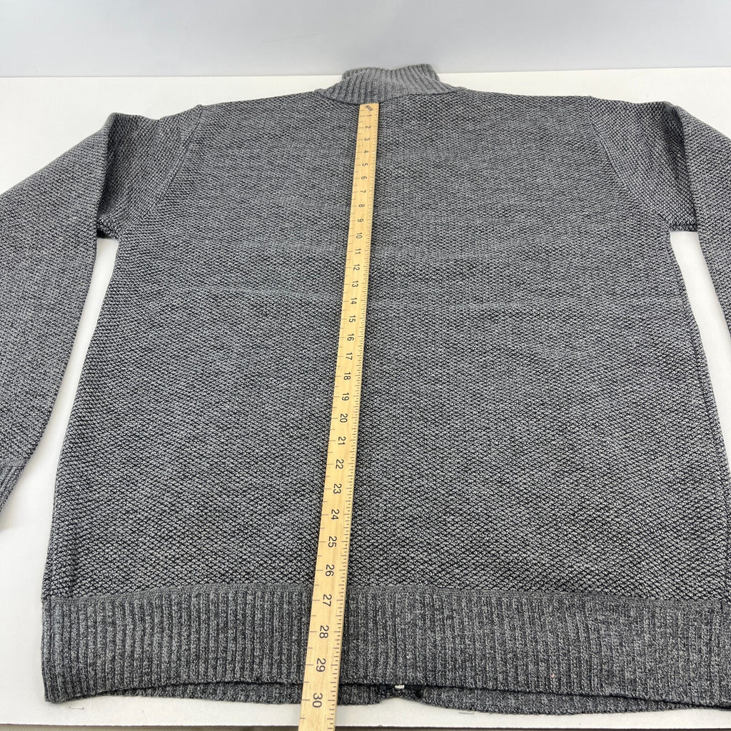 Raphael Valencino Thermal Fleece Lined Jacket Grey Long Sleeve Mens 2XL - New
