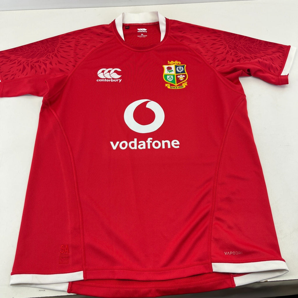 Canterbury British & Irish Lions 2021 Pro Rugby Jersey Shirt Red Size XL