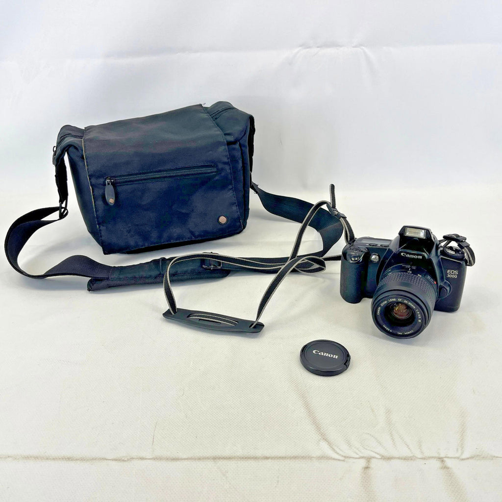 Canon EOS 3000 35mm SLR Film Camera with EF 35-80mm Lens - Tested