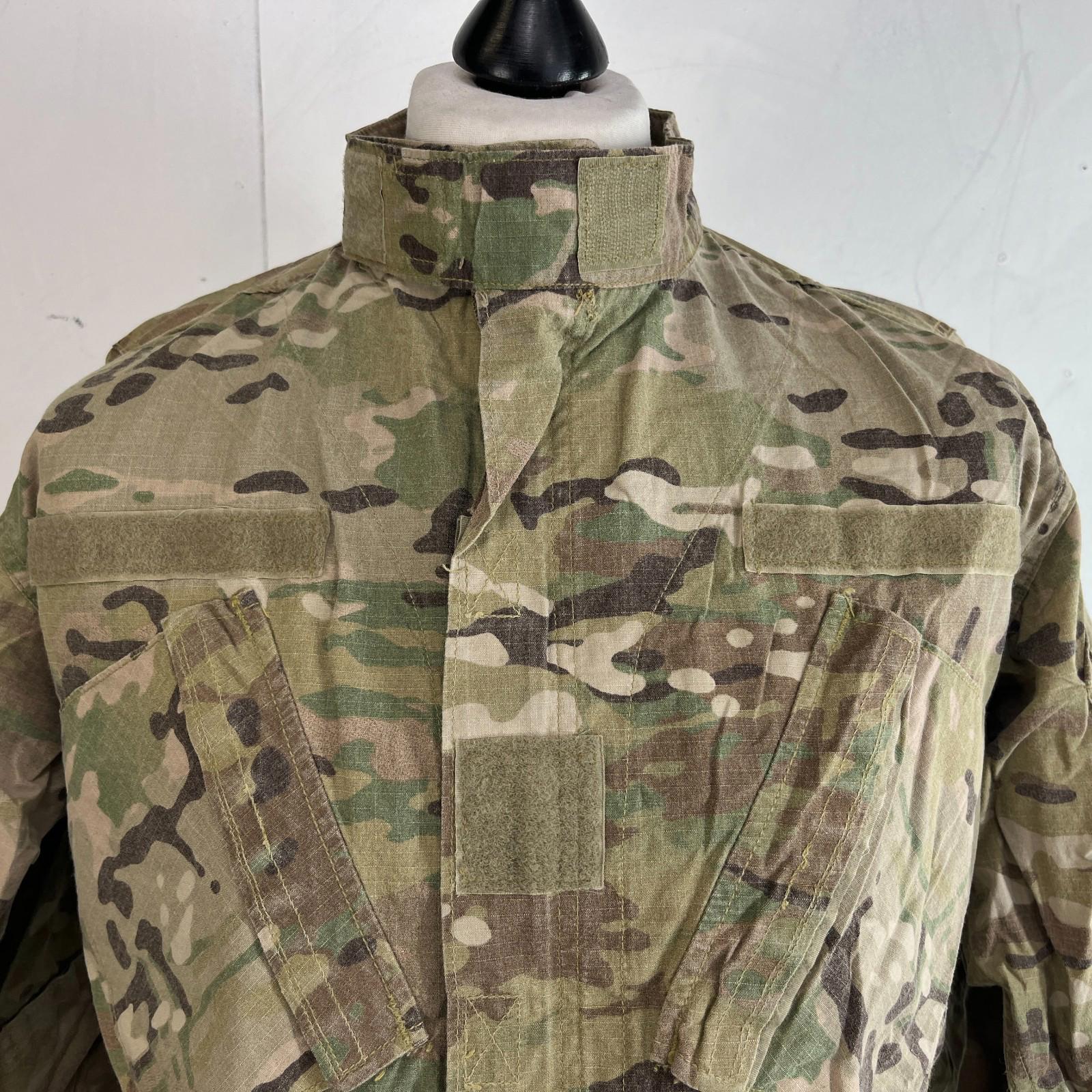 US Military OCP Scorpion Camouflage FRACU Combat Jacket size Medium Reg