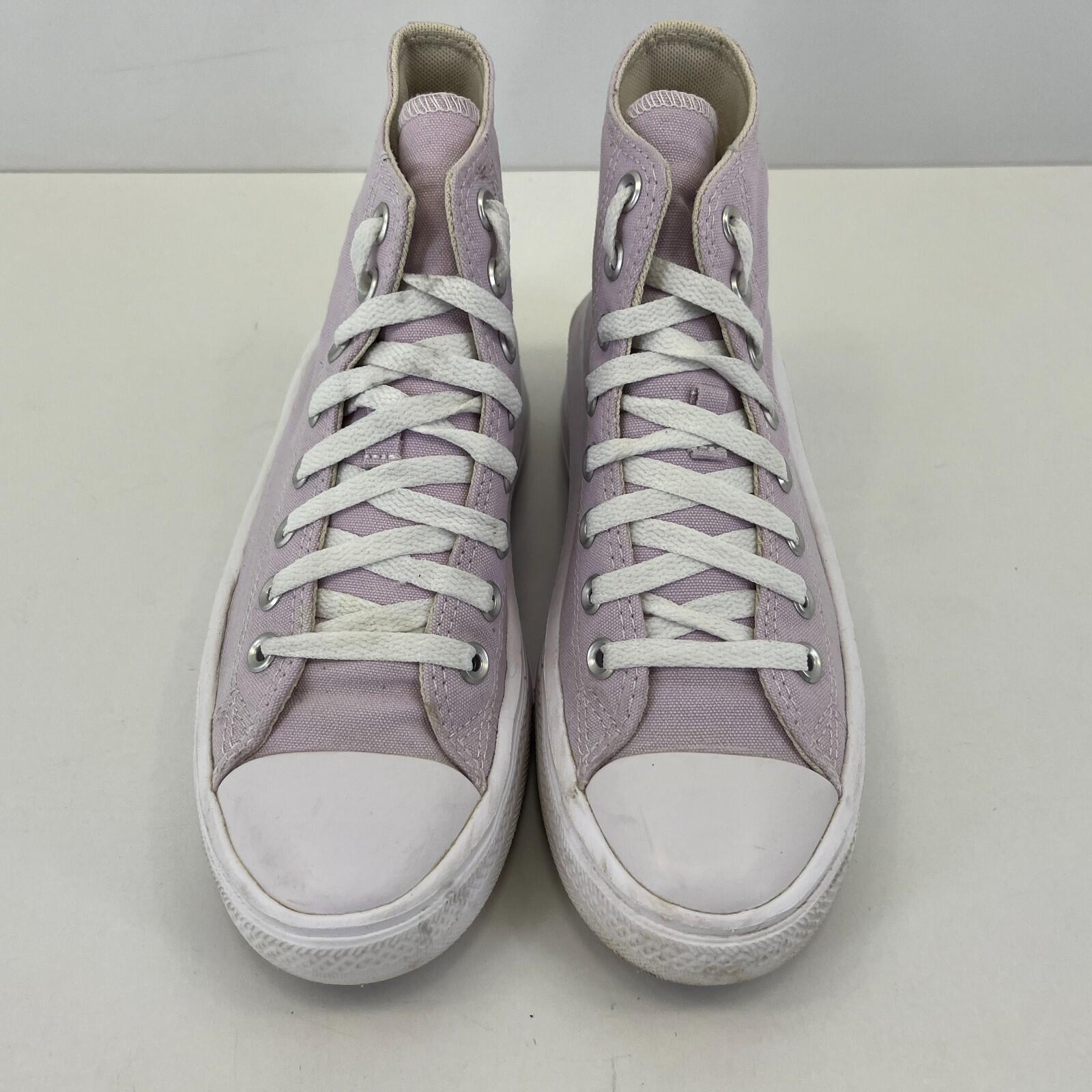 Converse All Star High Top Trainers Lilac Purple UK 5 EU 37.5 Women’s