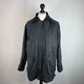 RAF Coats Wax Jacket in Black Mens size M Country Field Coat