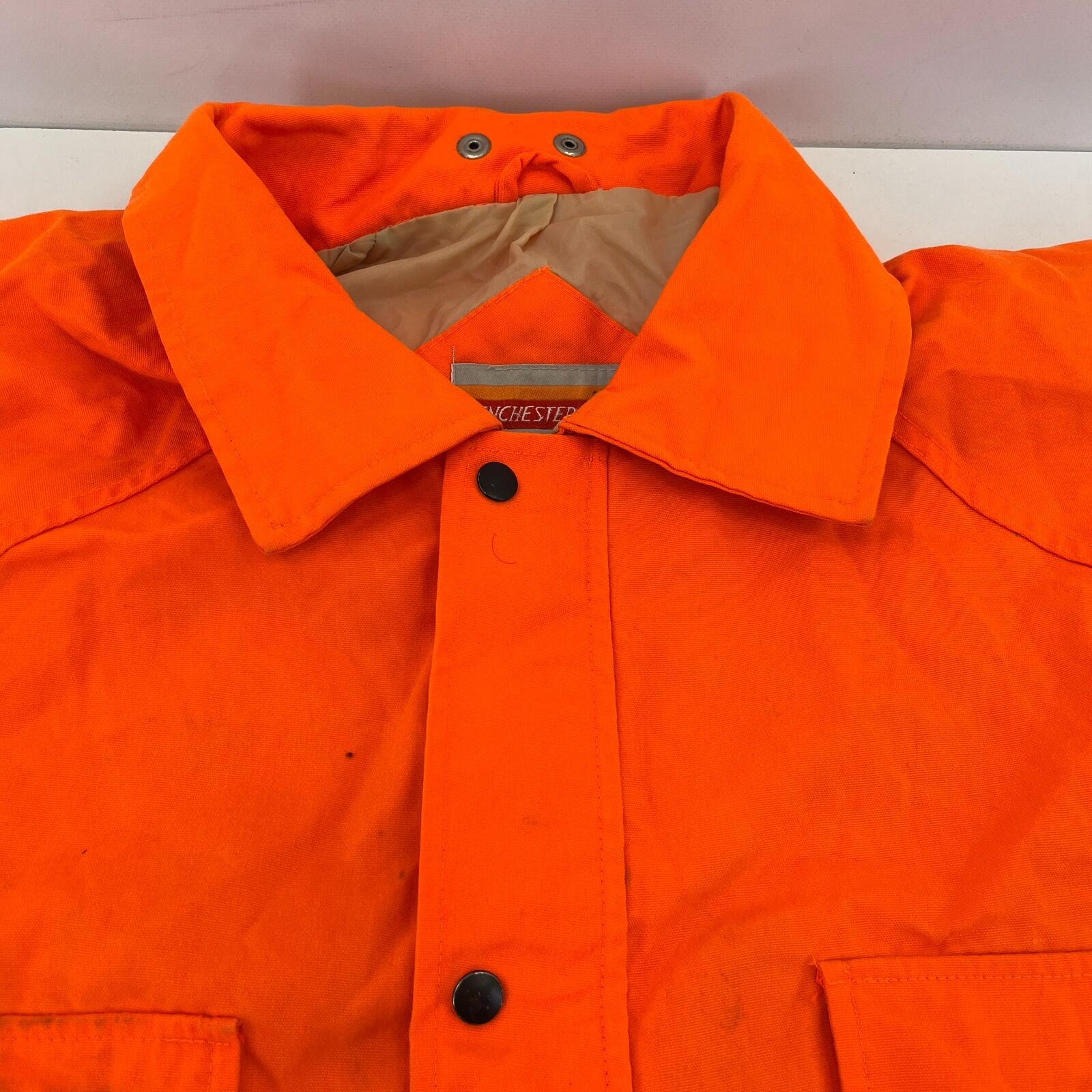 Winchester Hi-Vis Orange Chore Shooting Jacket Hunting size XL