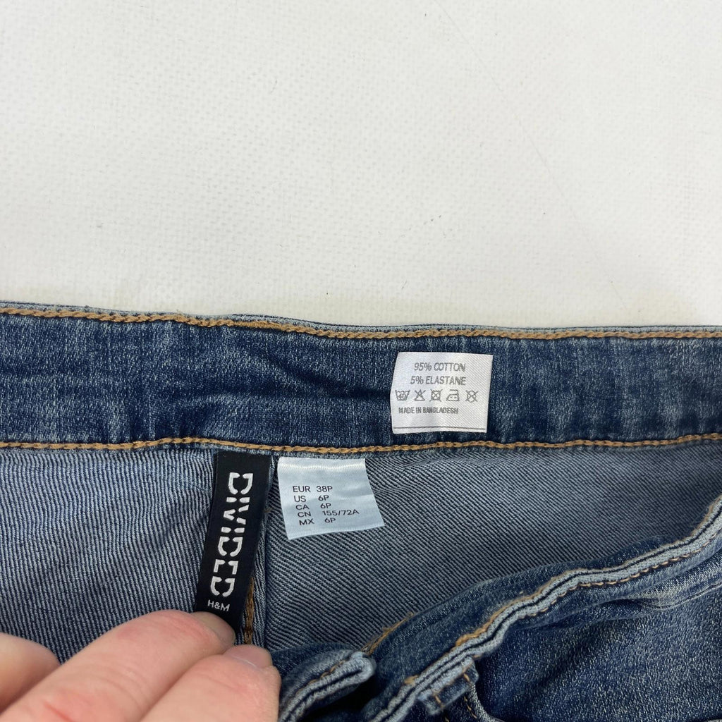 C&A Divided Mid Blue Super Skinny Jeans Women's UK size 8 - NWOT