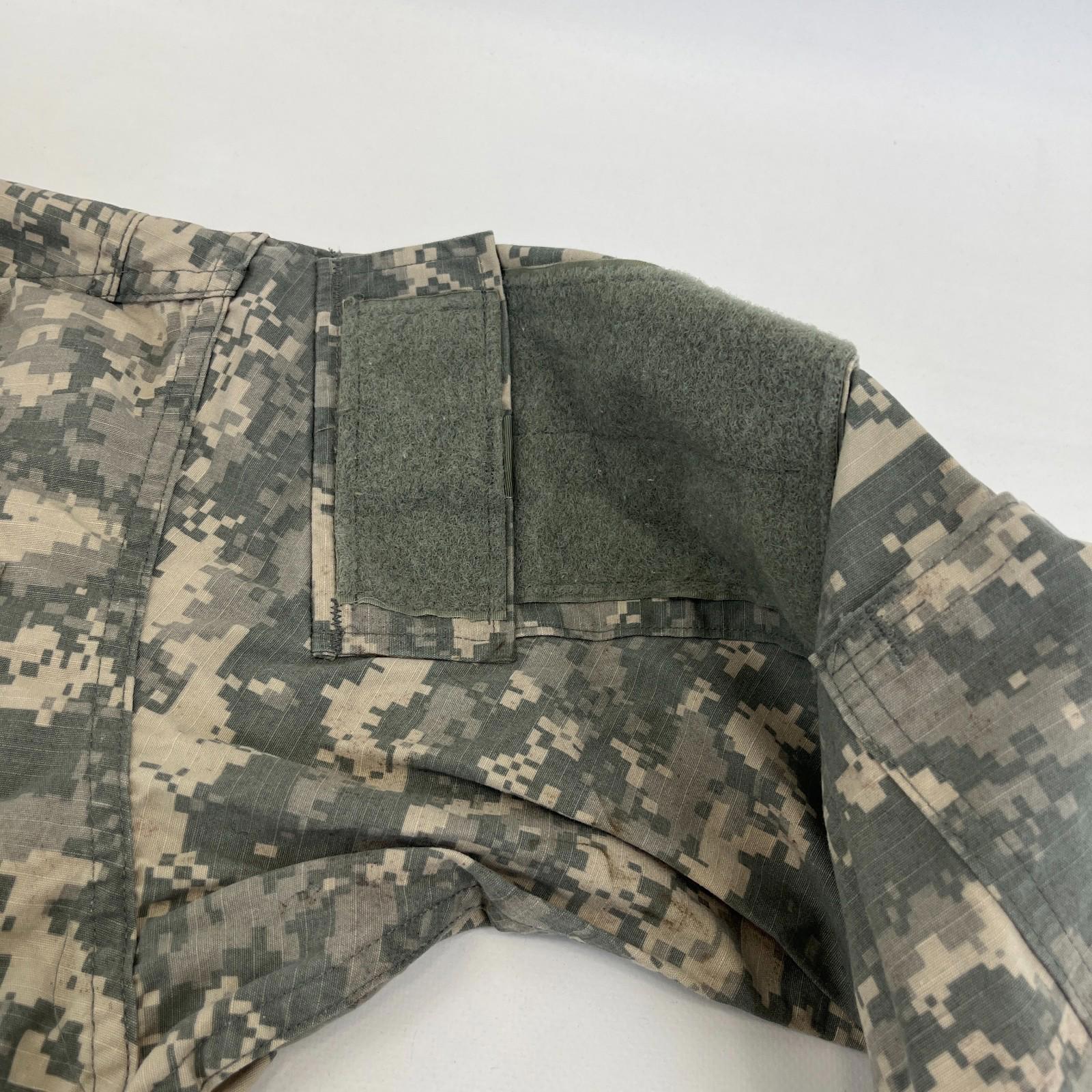 US Army Digital Camo Hot Weather Combat Jacket Ripstop US size Small-Reg - UK M