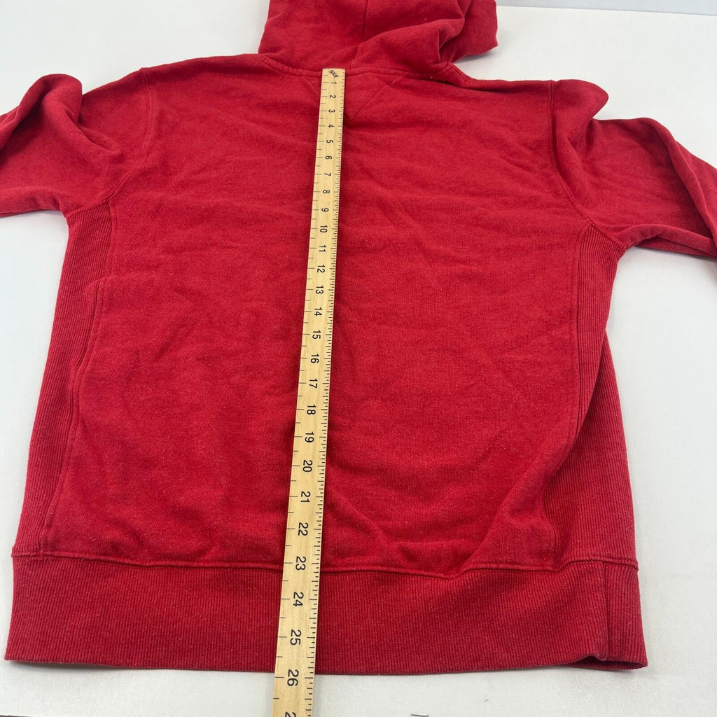 Tommy Jeans Men's Pastel Red Pullover Hoodie size M - Logo