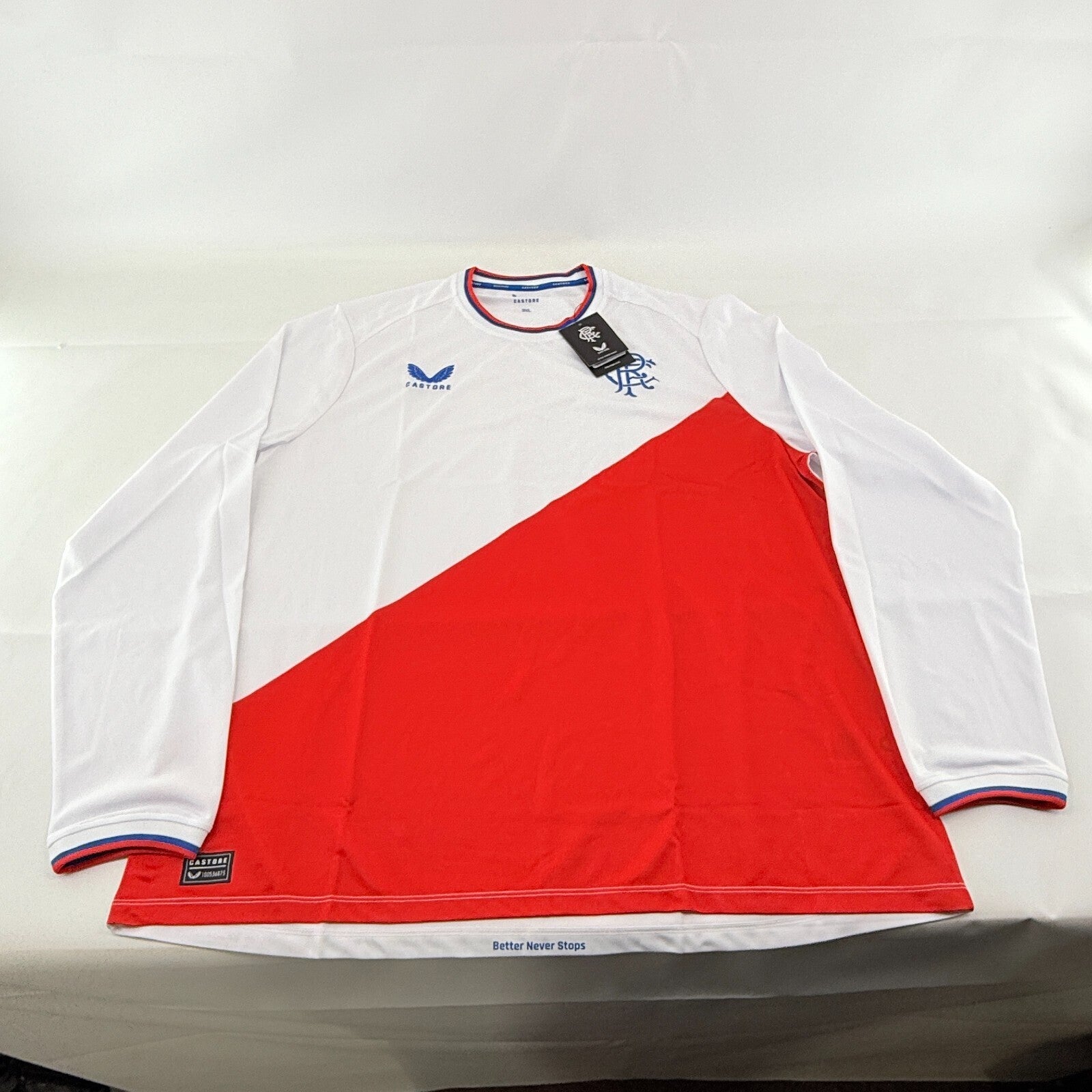 Rangers FC Long Sleeve Away Shirt  2022/23 size 3XL - New with Tags
