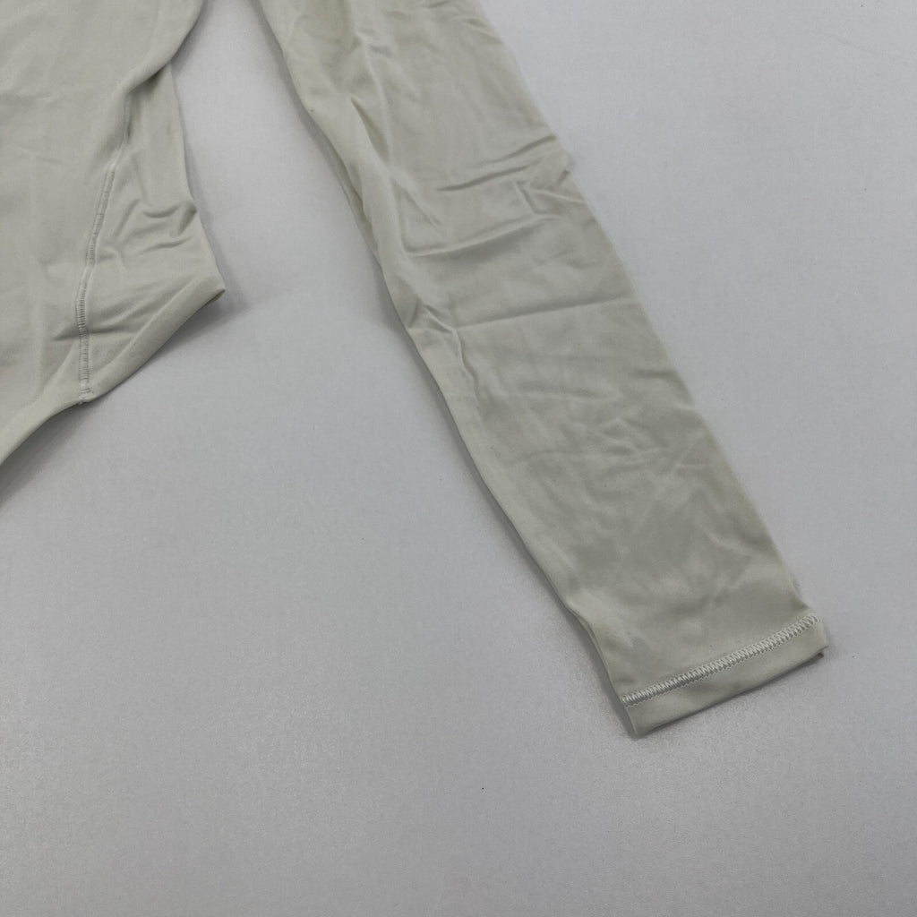 Lululemon Wundermost Soft Nulu Turtleneck Bodysuit Bone White XS See Details