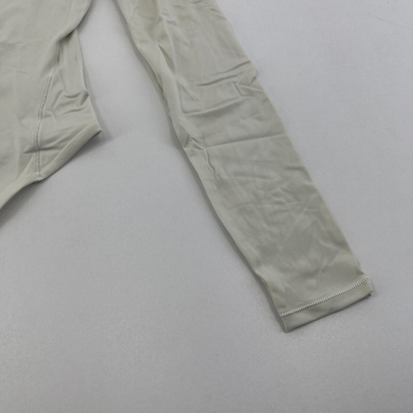 Lululemon Wundermost Soft Nulu Turtleneck Bodysuit Bone White XS See Details