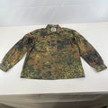 Vtg German Army Flecktarn Camouflage Summer Jacket Combat Green Gr.1 (UK M)
