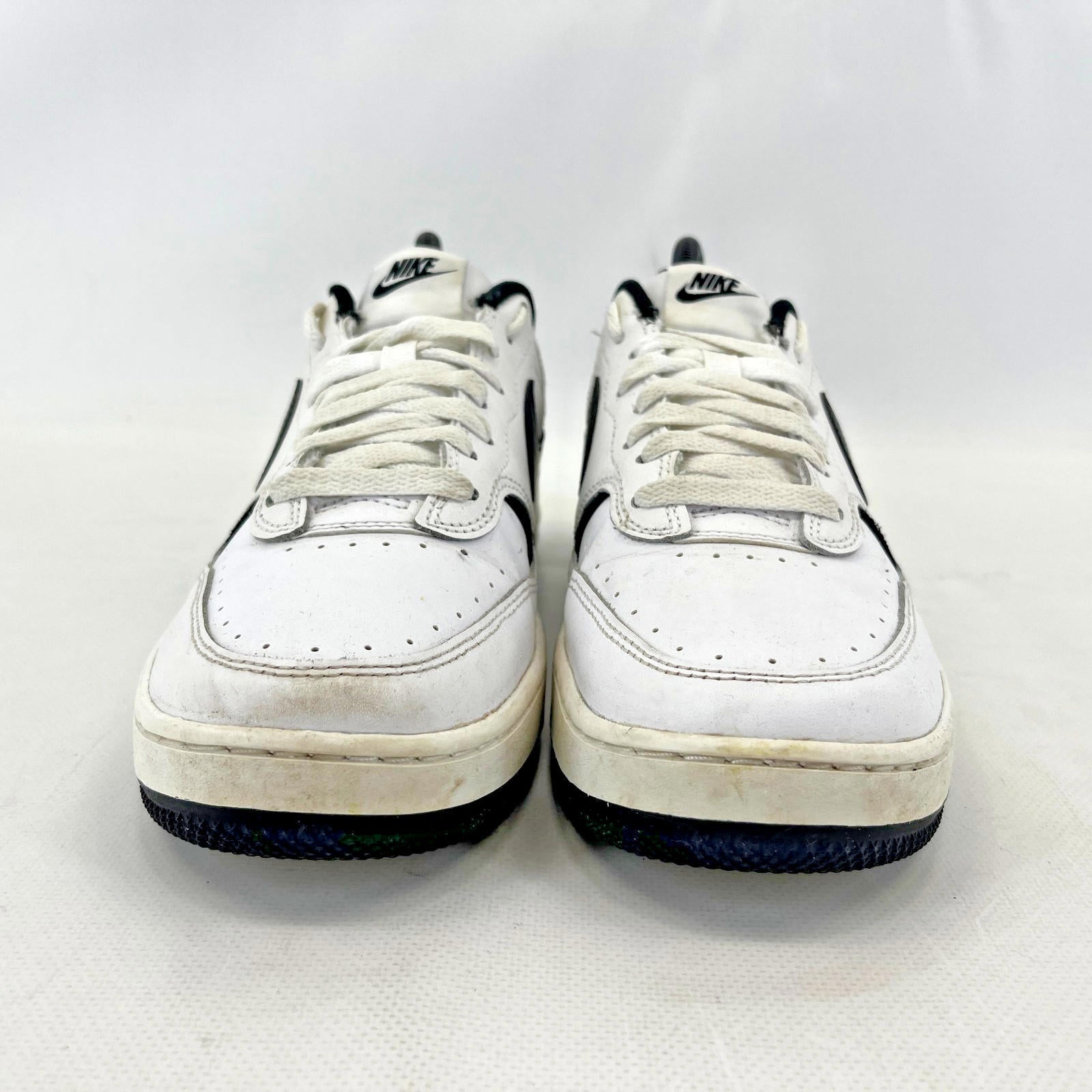 Nike Gamma Force Women’s Leather Trainers Shoes White/Black size UK 5.5 EU 39