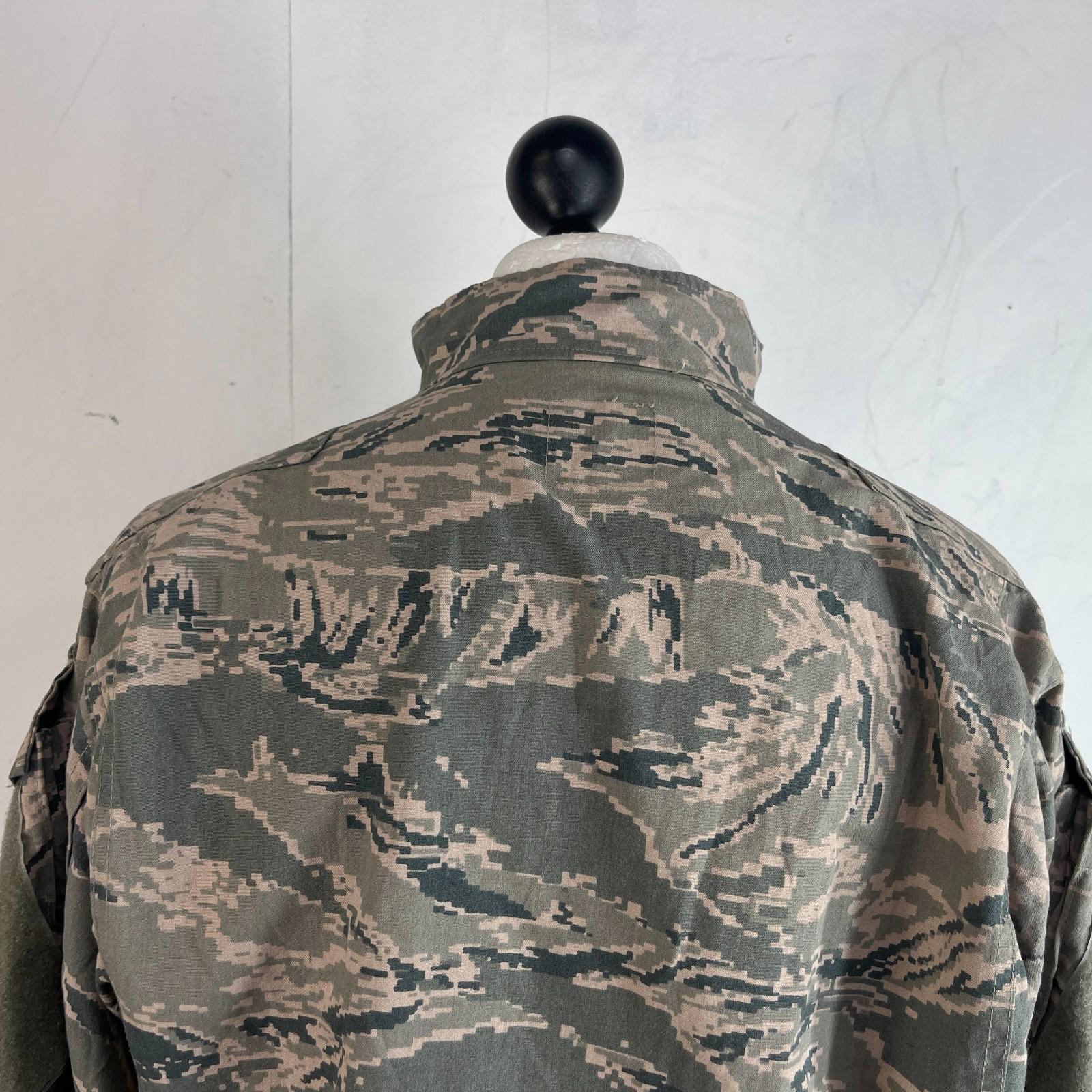 US Air Force Tactical Flight Duty Uniform Jacket Tiger Stripe BDU Medium Short
