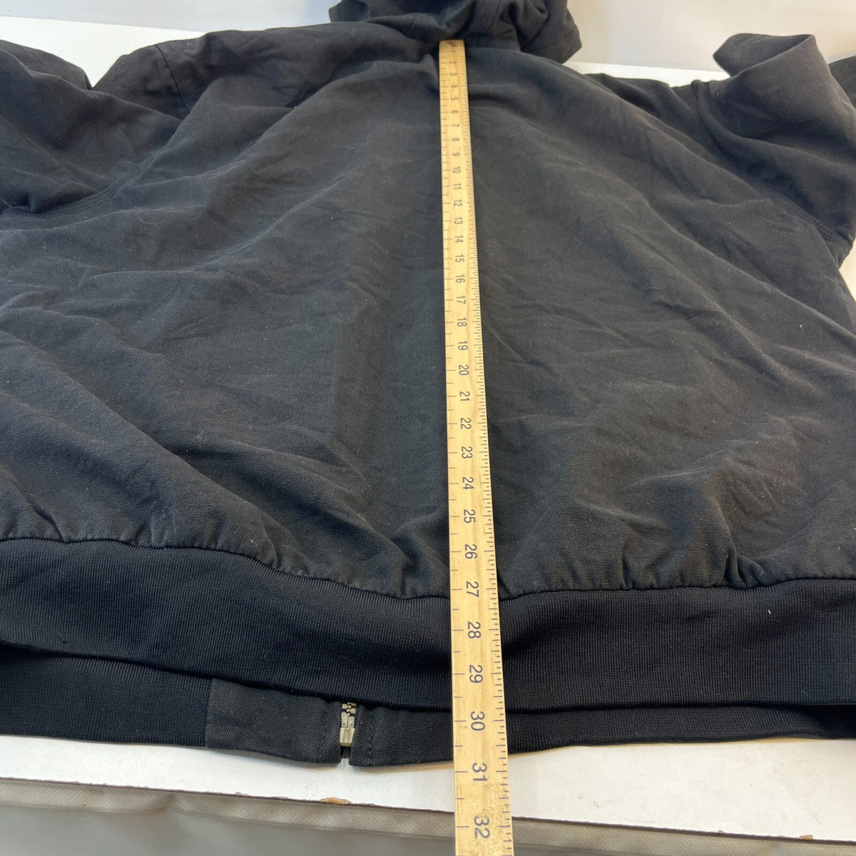 Men's Chore Field Coat Jacket in Black Heavy Denim size 2XL