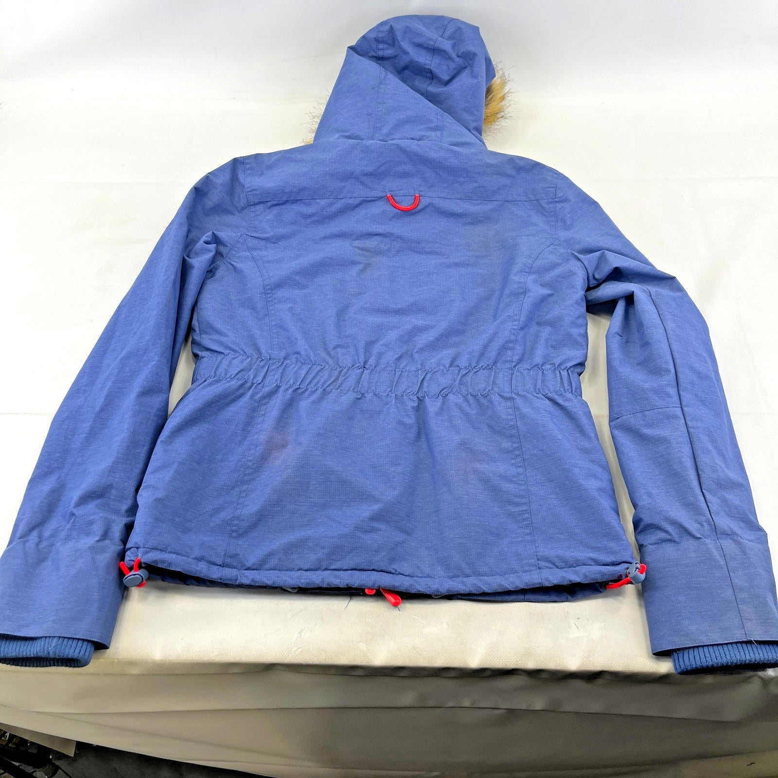 Superdry Wind Attacker Engineered Women's Ladies Jacket size M Blue Fleece Lined