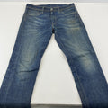 Levis 511 Distressed Slim Fit Jeans W32 L30 Blue Denim Straight Leg Mens Casual