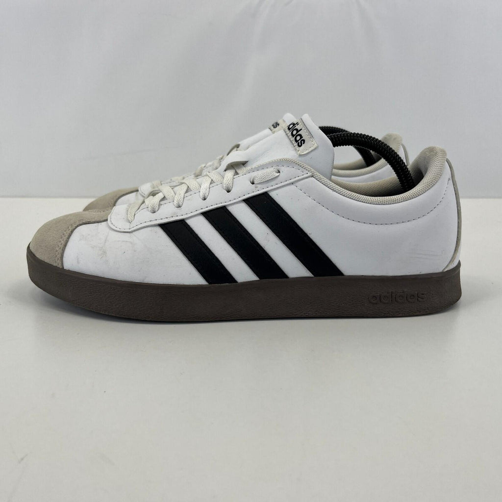 Adidas VL Court Base Men's Trainers Shoes White/Black UK size 9