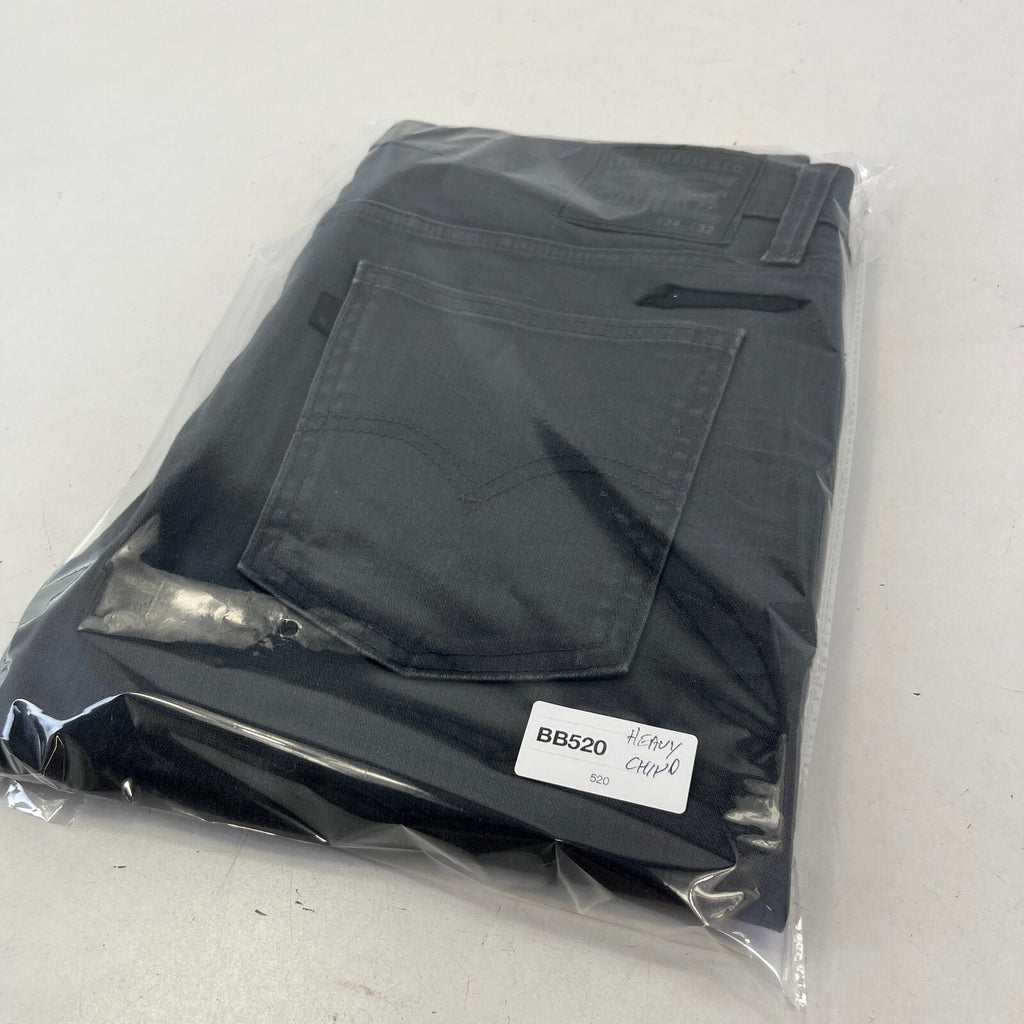 Levi’s Heavy Denim Chinos Dark Grey Straight Leg Chino W34" L32"