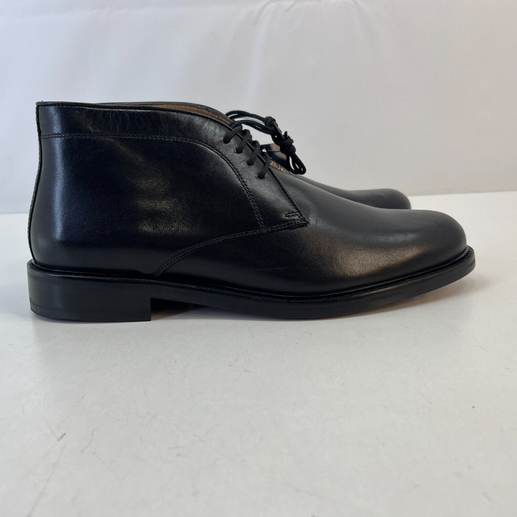 Marks and Spencer Sartorial Black Leather Smart Luxury Boots UK 7 RRP £120 - New