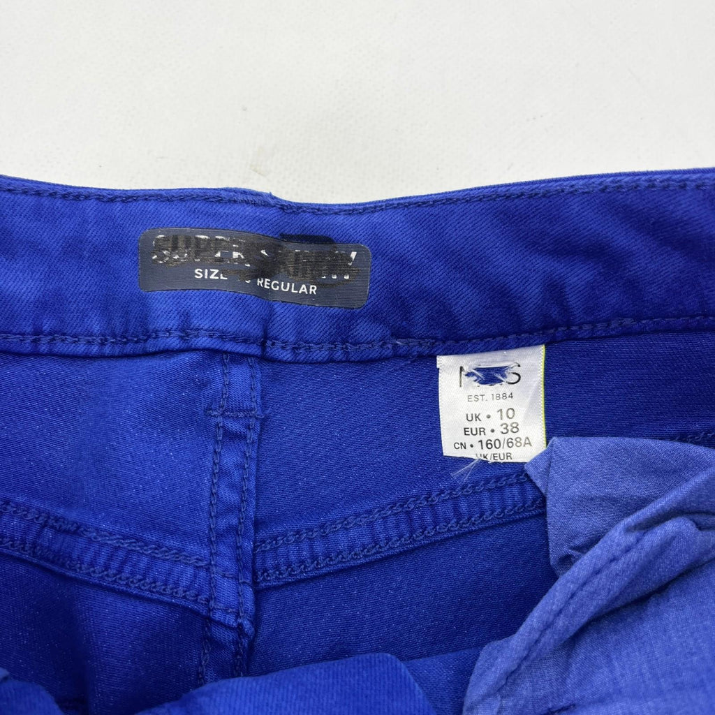 Marks & Spencer Blue Skinny Jeans - UK size 10R - BNWOT