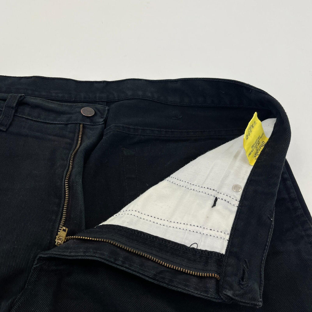 Wrangler Texas Black Denim Jeans Men's Waist 36" Leg 32"
