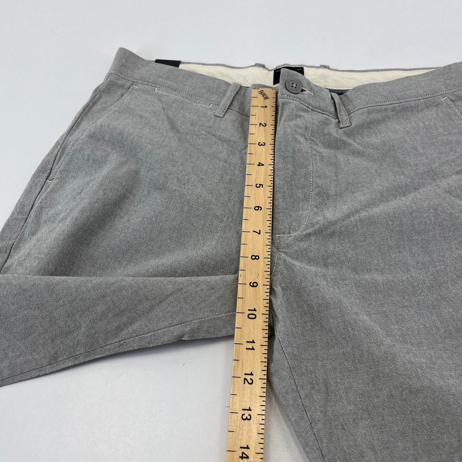 J Crew 484 Slim Fit Stretch Chino Trousers Light Grey W32" L34" New with Tags