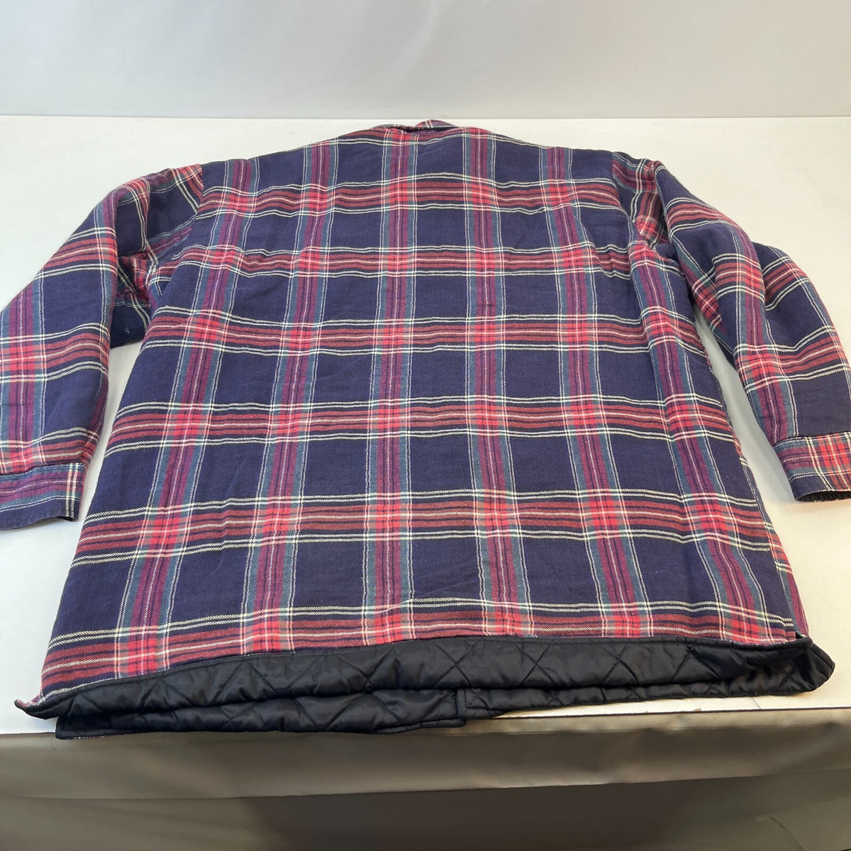 Coleman Men's Insulated Quilt Lined Shacket Jacket Lumberjack Shirt size XL